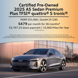 2025 A5 Sedan Premium TFSI® quattro® S tronic®